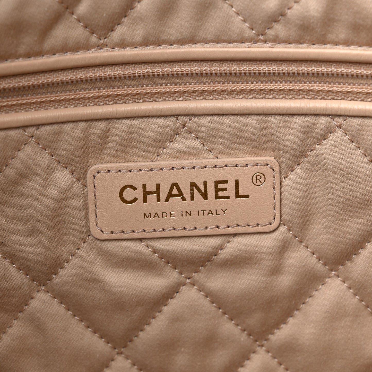 Calfskin Quilted Small Chanel 22 White