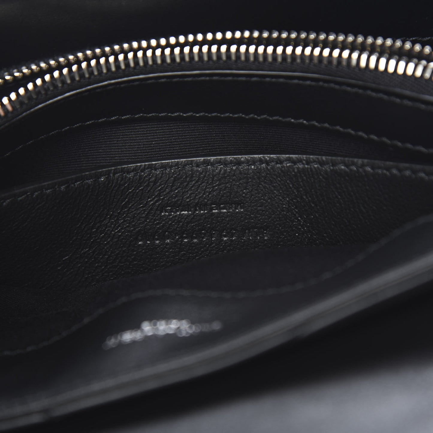 Calfskin Y Quilted Monogram Small Loulou Chain Satchel Black