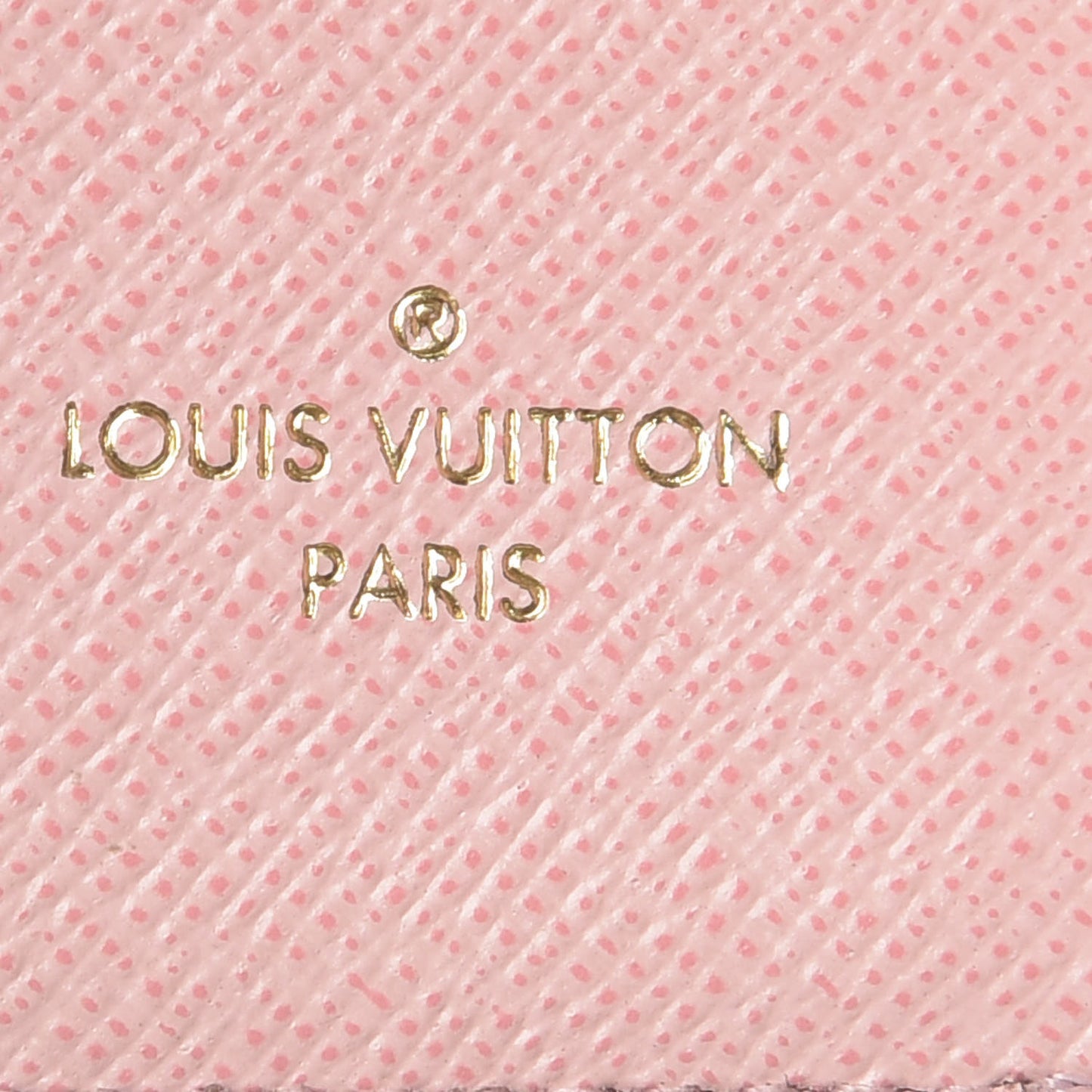 Monogram Zoe Wallet Rose Ballerine