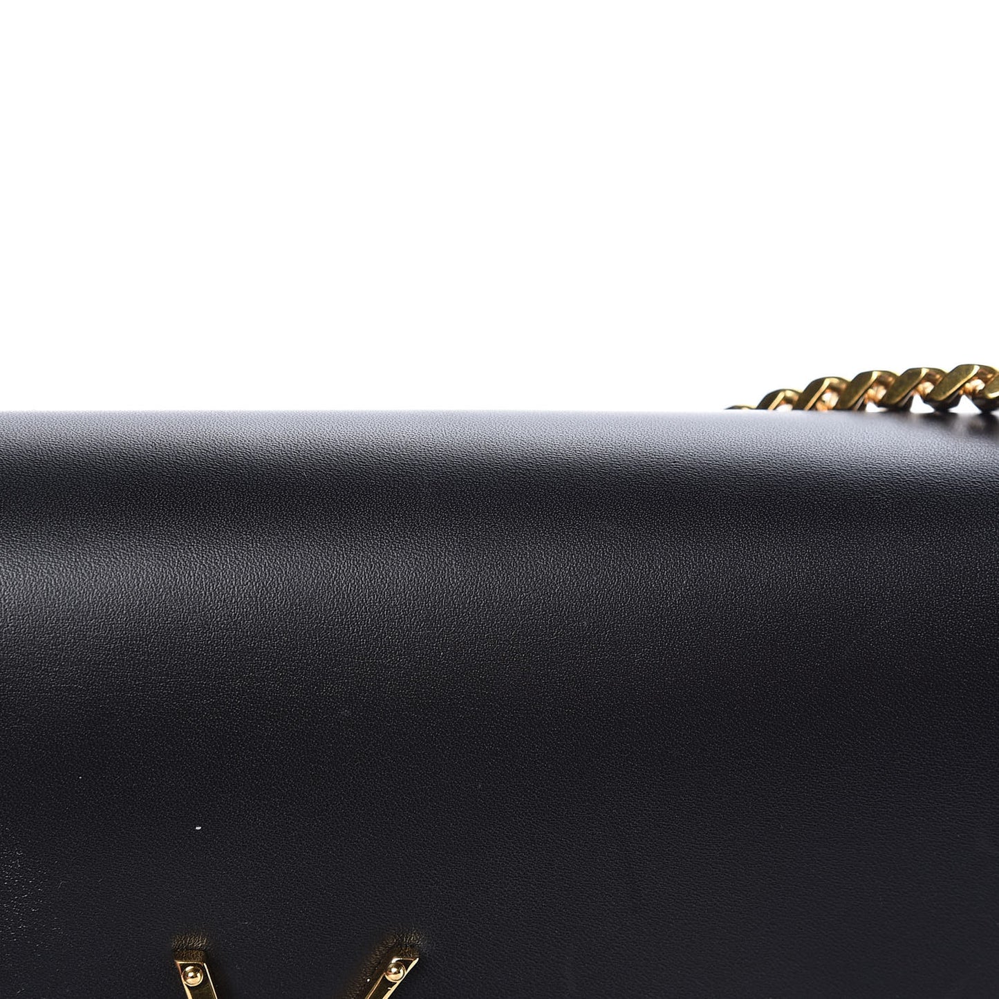 Smooth Calfskin Medium Classic Monogram Kate Tassel Satchel Black