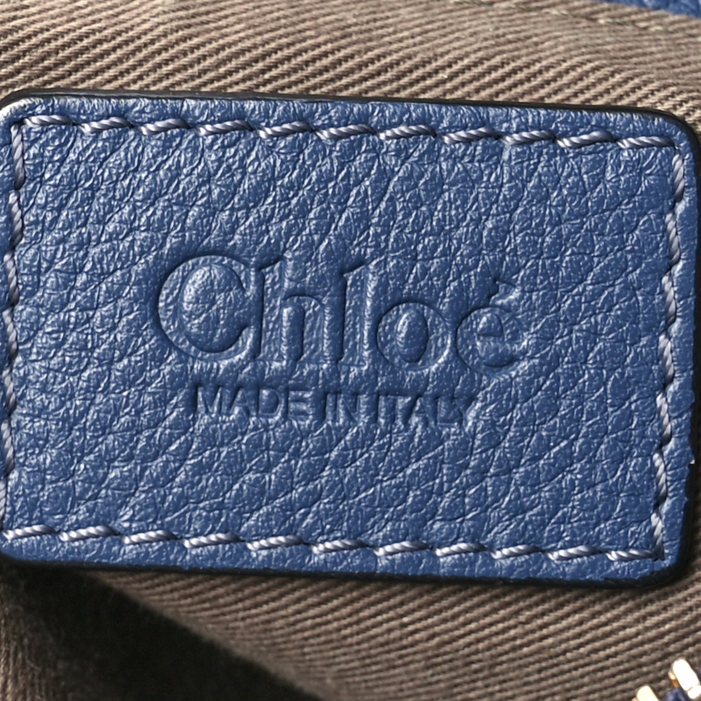 Calfskin Medium Marcie Satchel Royal Navy