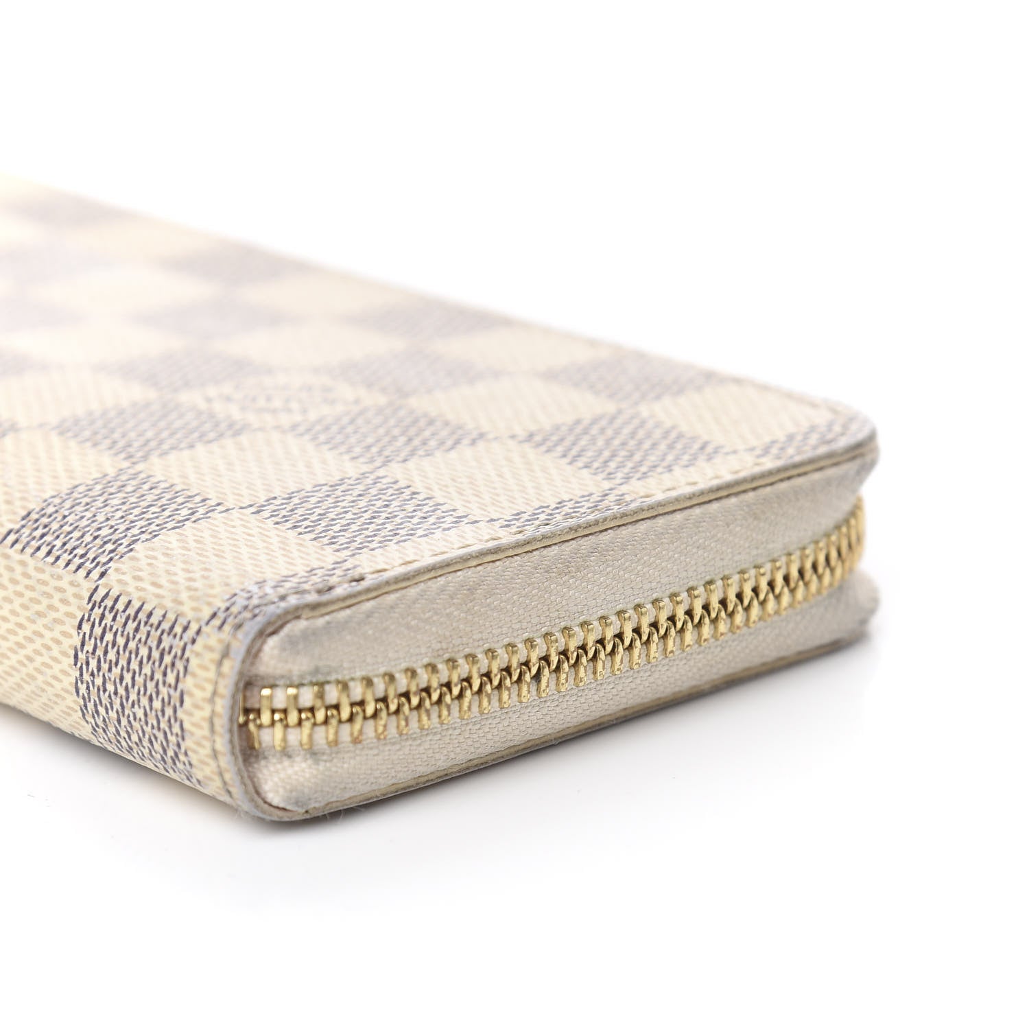 Louis Vuitton Damier Azur Clemence Wallet Rose Ballerine 8 of 8