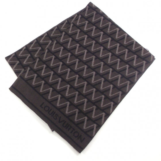 Maille LV Wool Architecture Mens Scarf