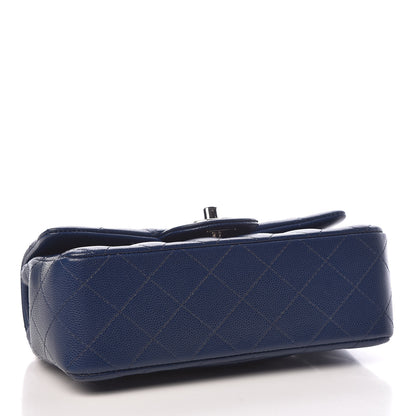 Chanel Caviar Quilted Mini Rectangular Flap Navy 4 of 13