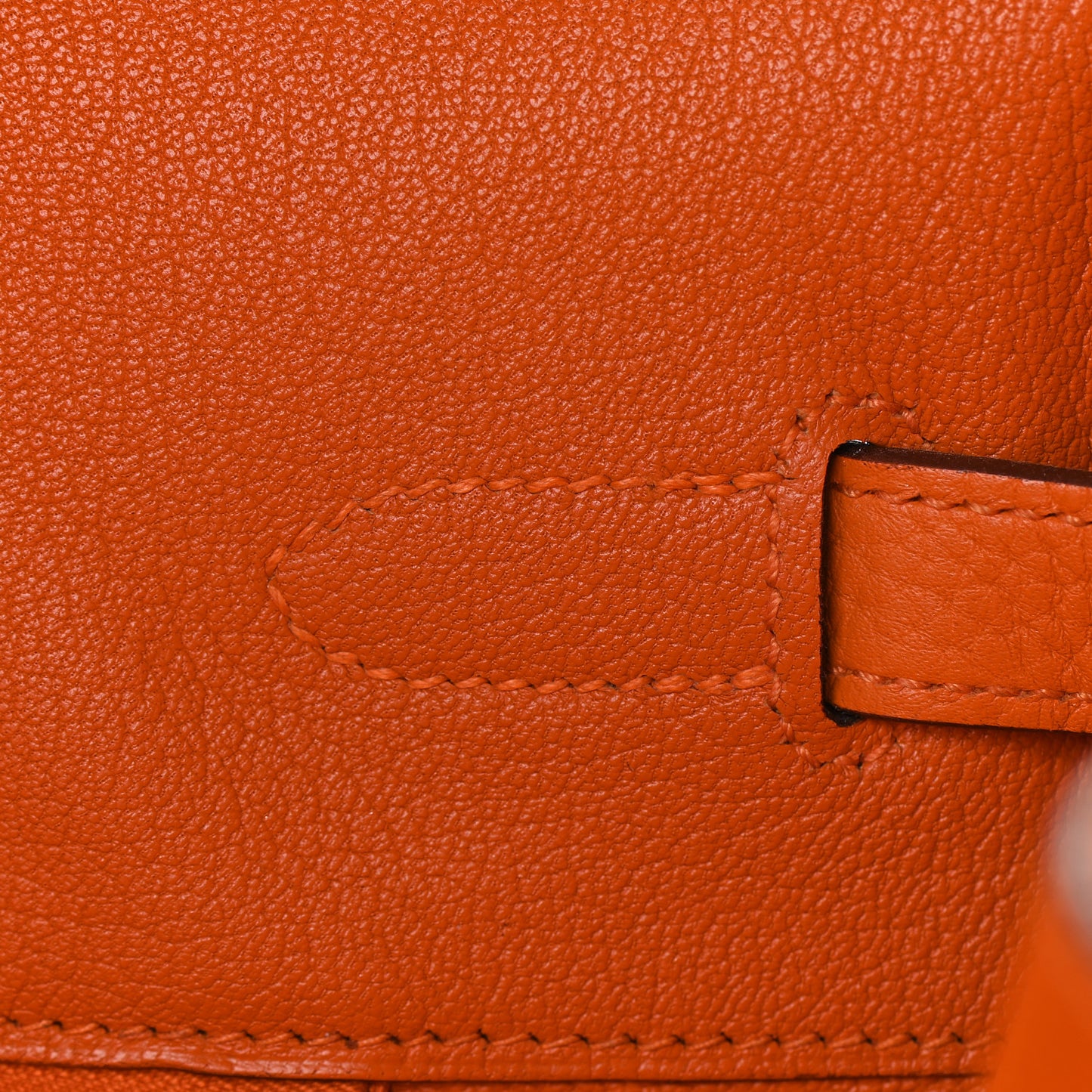 Togo Birkin 35 Orange