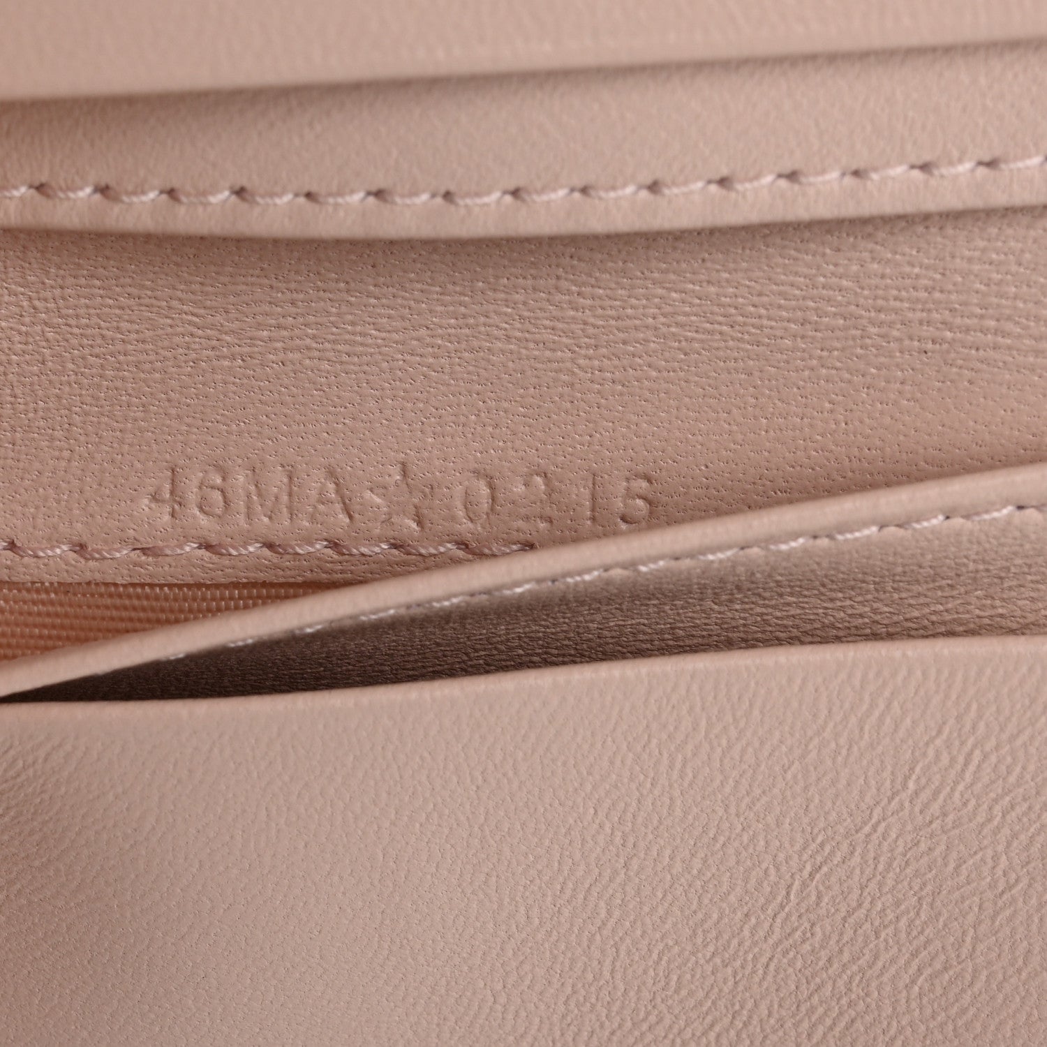 Christian Dior Lambskin Cannage My Dior Glycine Wallet Rose Poudre 7 of 7