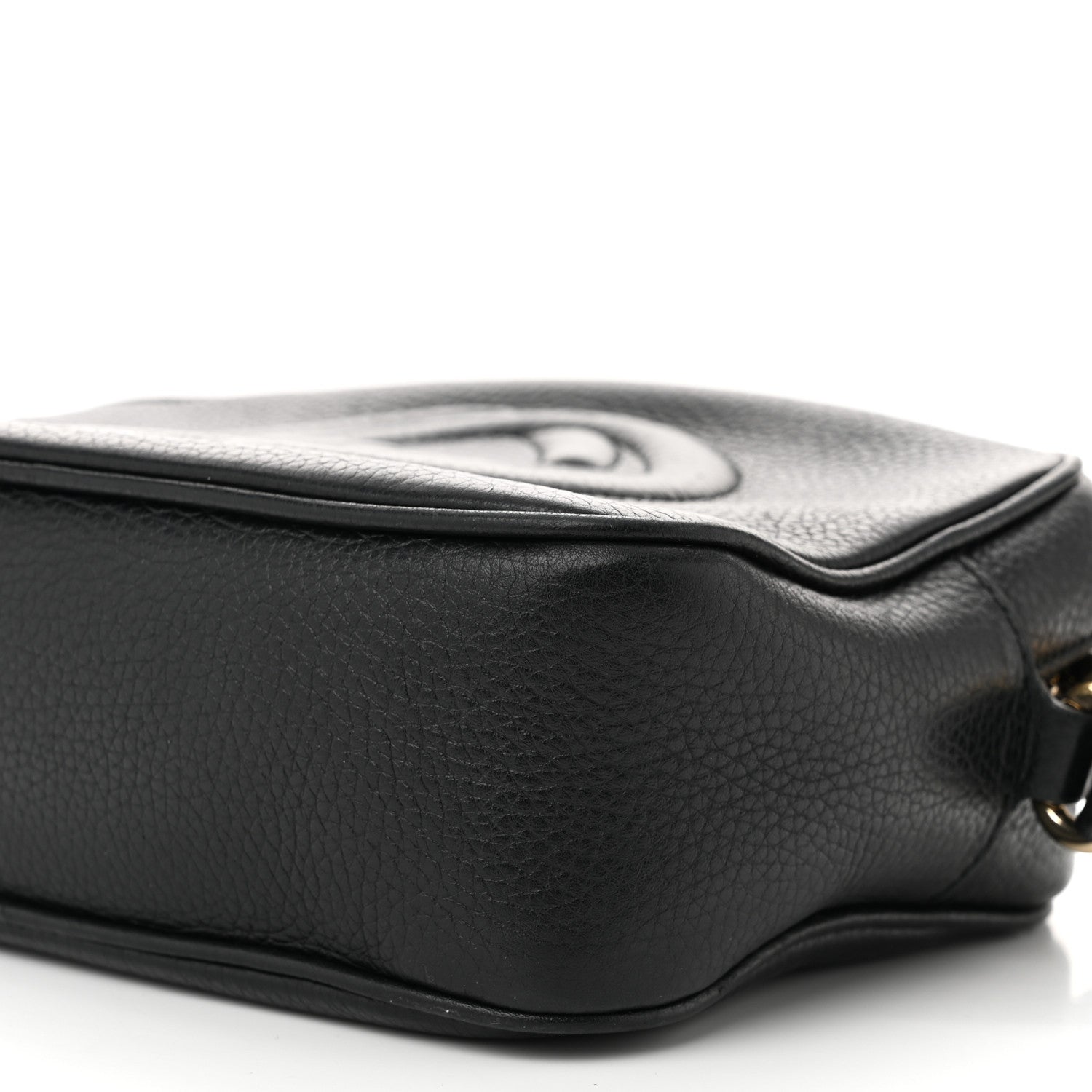 Gucci Pebbled Calfskin Small Soho Disco Bag Black 10 of 11