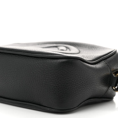 Gucci Pebbled Calfskin Small Soho Disco Bag Black 10 of 11