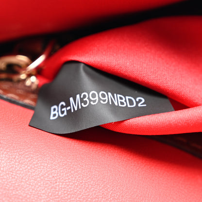 Valentino Garavani Nappa Rockstud Wristlet Clutch Brown 7 of 7