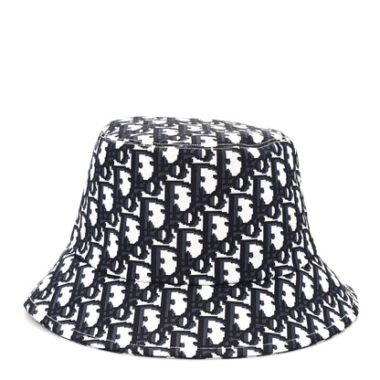 Christian Dior Gingham Reversible Teddy-D Brim Bucket Hat 57 Black White 9 of 14