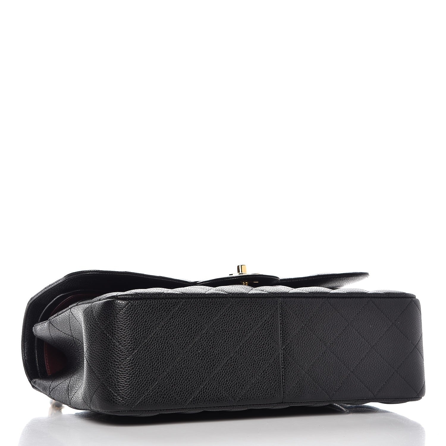 Chanel Caviar Quilted Jumbo Double Flap Black 4 of 7