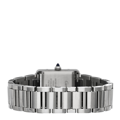 Cartier Stainless Steel 22mm Tank Must Quartz Watch 3 of 5
