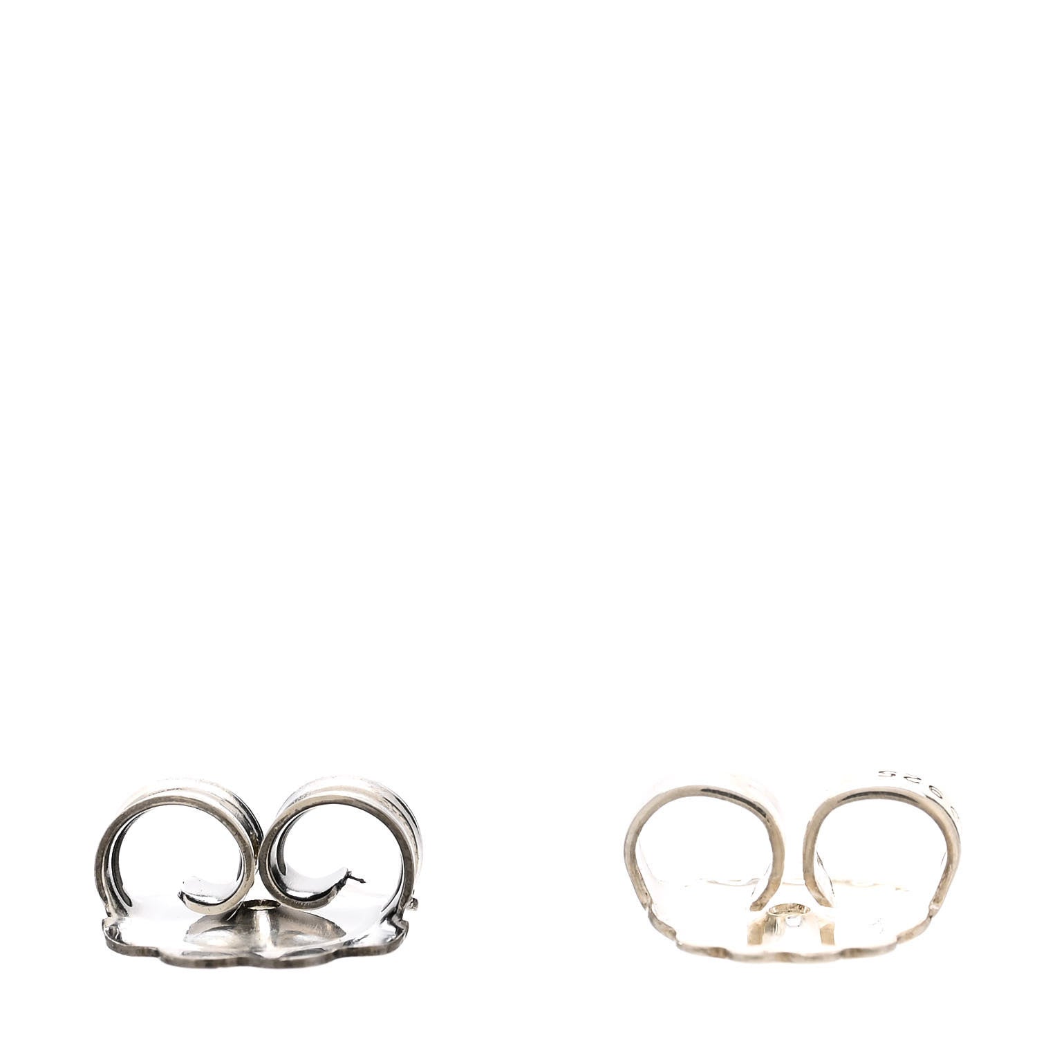 John Hardy Sterling Silver Black Sapphire Hoop Earrings 5 of 5