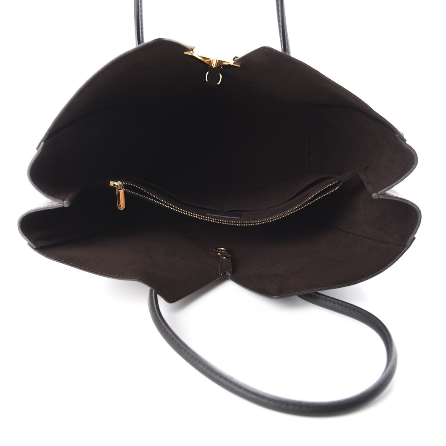 Calfskin Monogram Kimono Tote Black