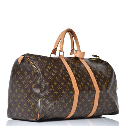 Louis Vuitton Monogram Keepall 50 3 of 17