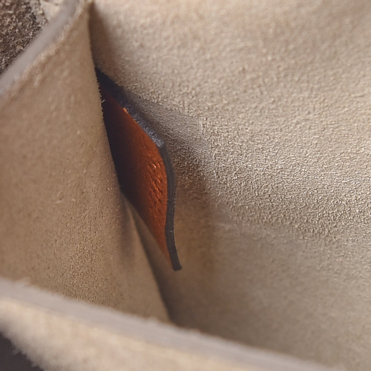 Grained Lambskin Drew Shoulder Bag Caramel