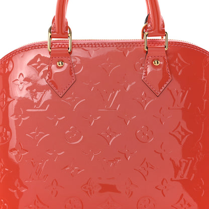 Louis Vuitton Vernis Alma PM Rose Litchi 8 of 14