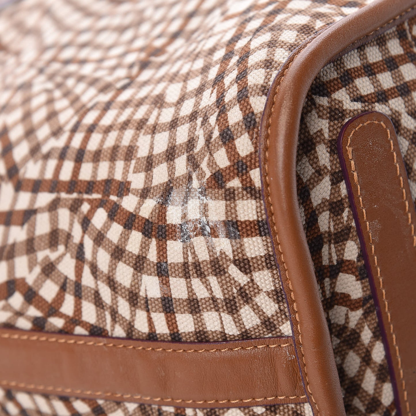 Visetos Medium Liz Reversible Shopper Tote Cognac