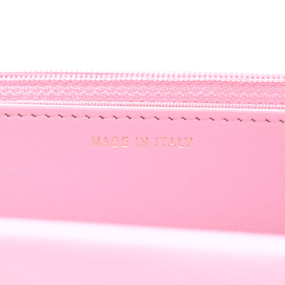 Chanel Shiny Caviar Quilted Pick Me Up Wallet On Chain WOC Pink 7 of 13