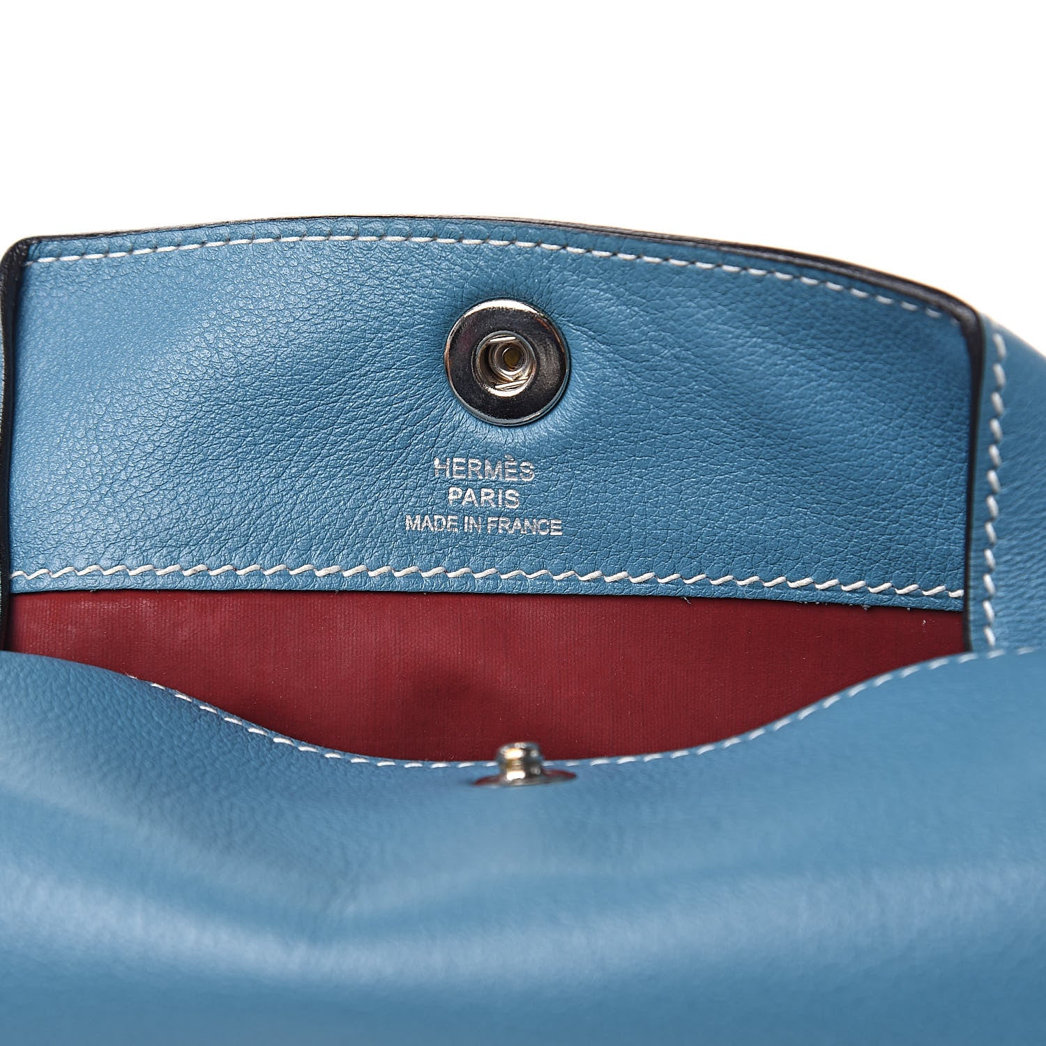 Hermes Swift Be-Bop PM Pouch Blue Jean 8 of 10