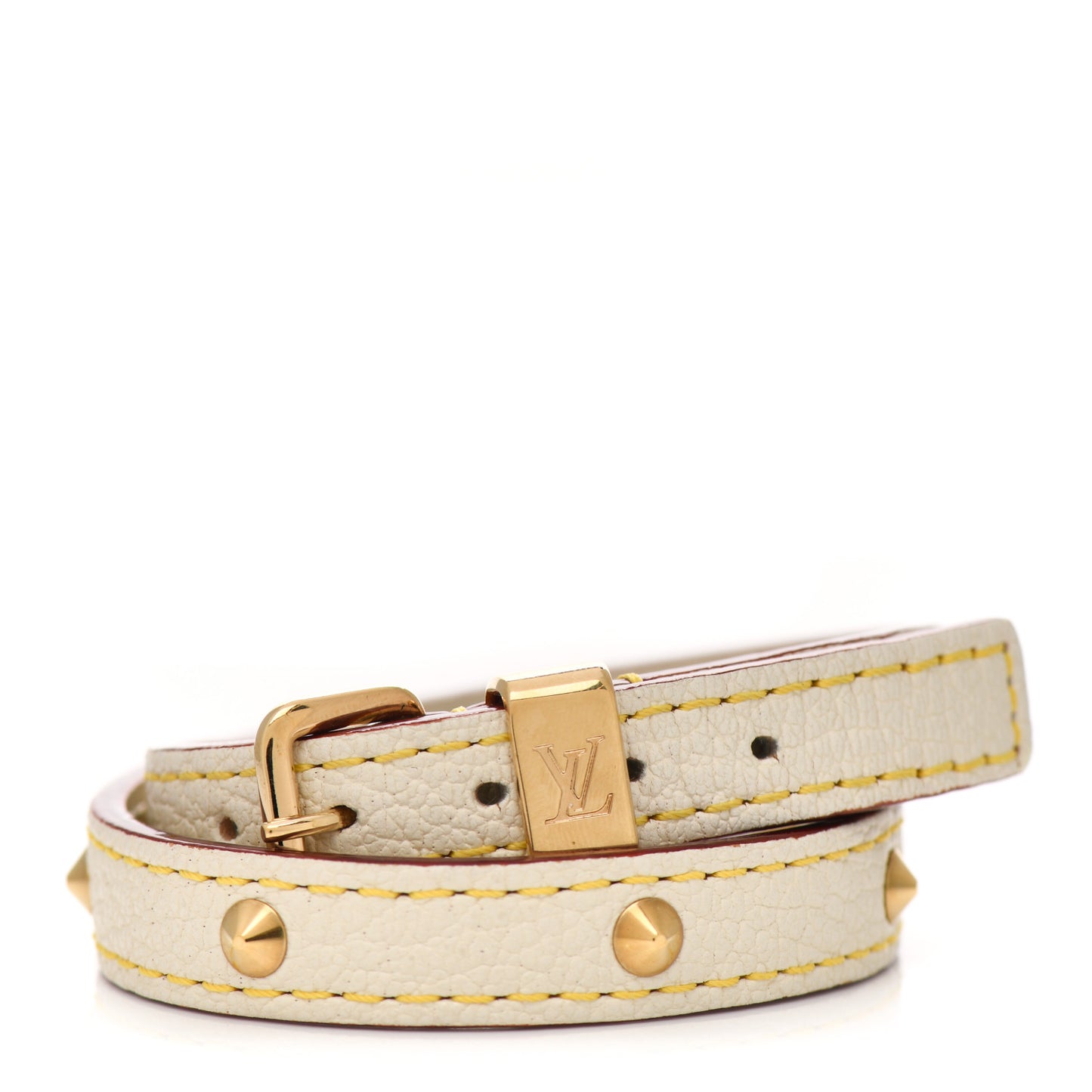 Suhali Double Tour Bracelet White