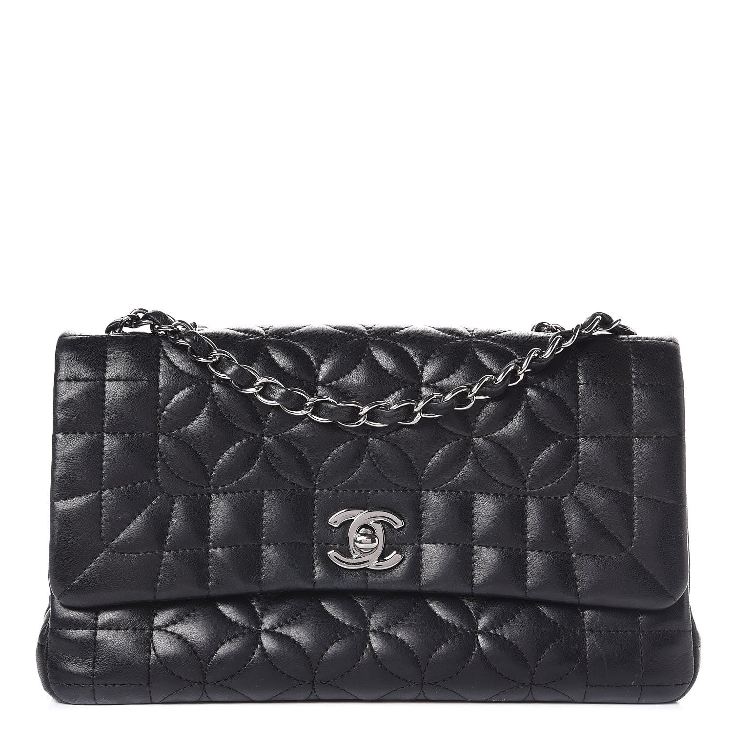 Chanel Lambskin Lady Graphic Flap Black 1 of 10