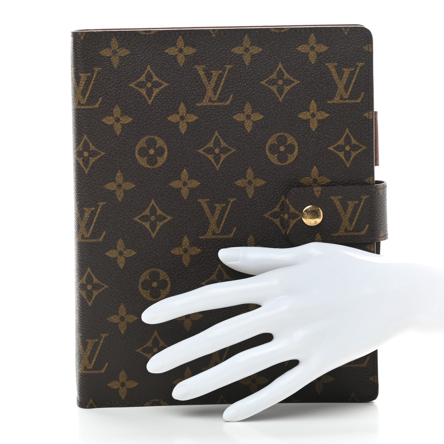 Monogram Large Ring Agenda Cover