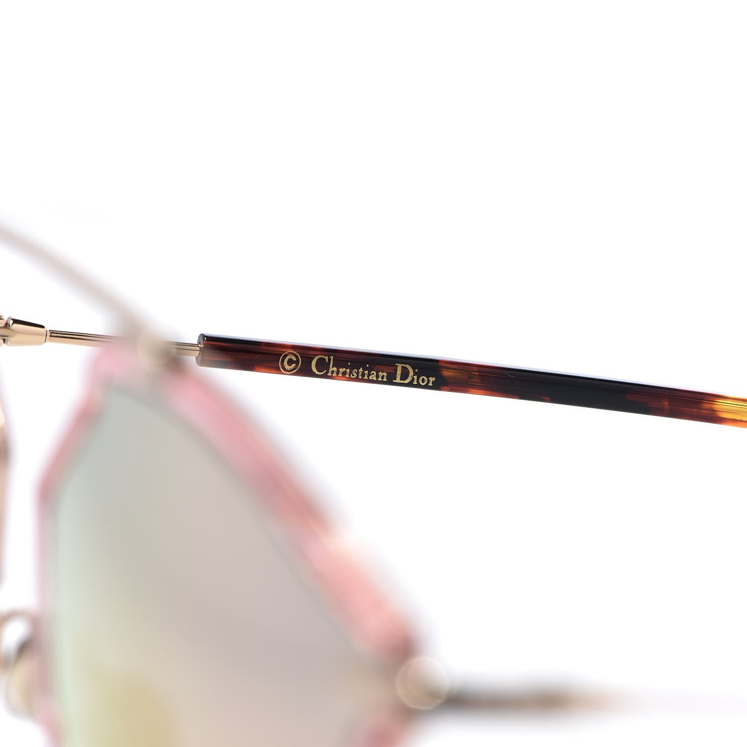 Christian Dior So Real Rise Sunglasses Pink Gold 7 of 10