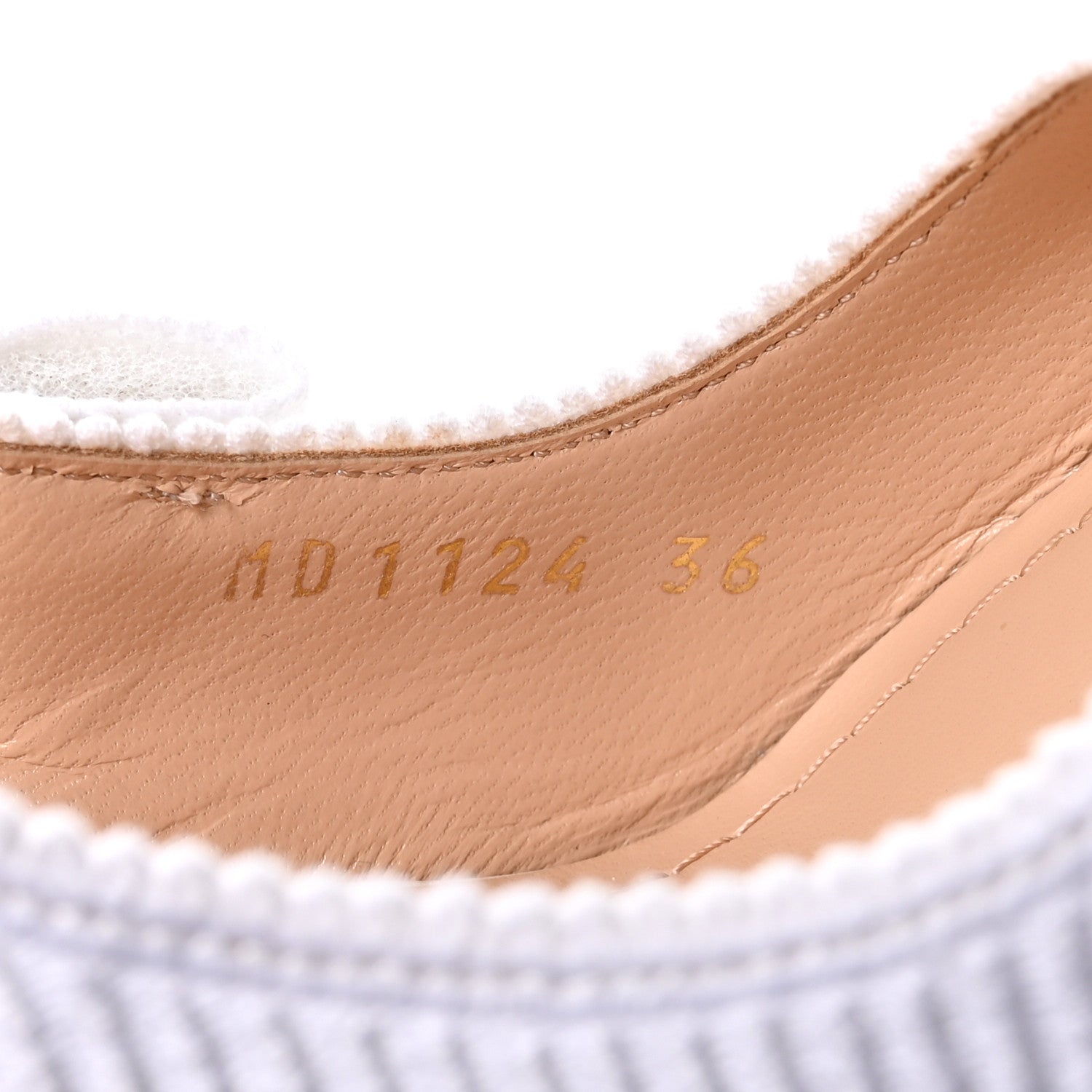 Christian Dior Technical Canvas Ribbon J Adior Slingback 100mm Pumps 36 White 9 of 10