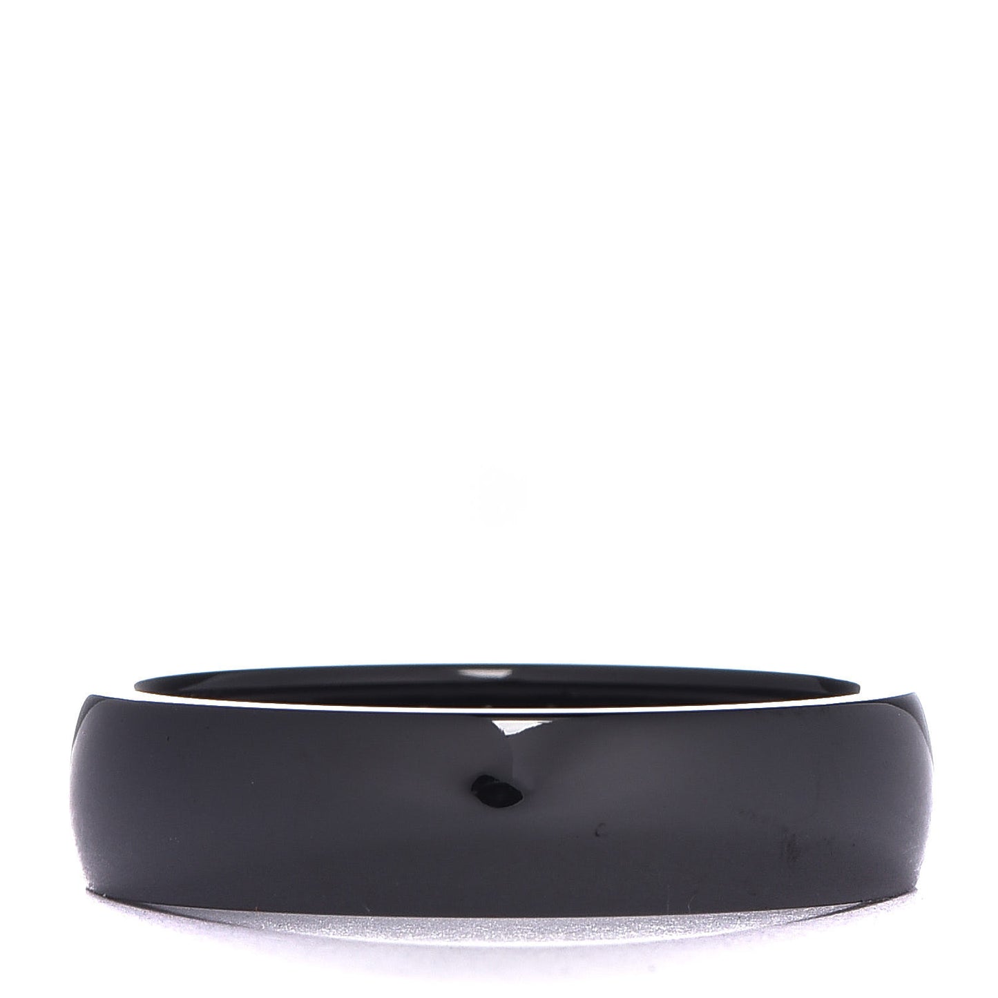 Black Titanium 6mm Band Ring 68 12.25