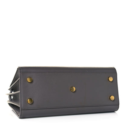 Saint Laurent Grained Calfskin Baby Sac De Jour Fog 3 of 10