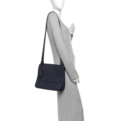 Hermes Togo Mali-Selle PM Messenger Bag Bleu Nuit 2 of 10