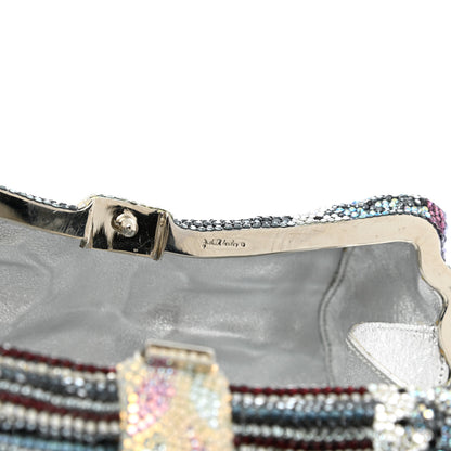 Judith Leiber Swarovski Crystal Bouquet Clutch Multicolor 7 of 12