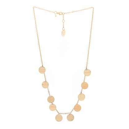 Roberto Coin 18K Yellow Gold Love Plus Charm Necklace 3 of 4