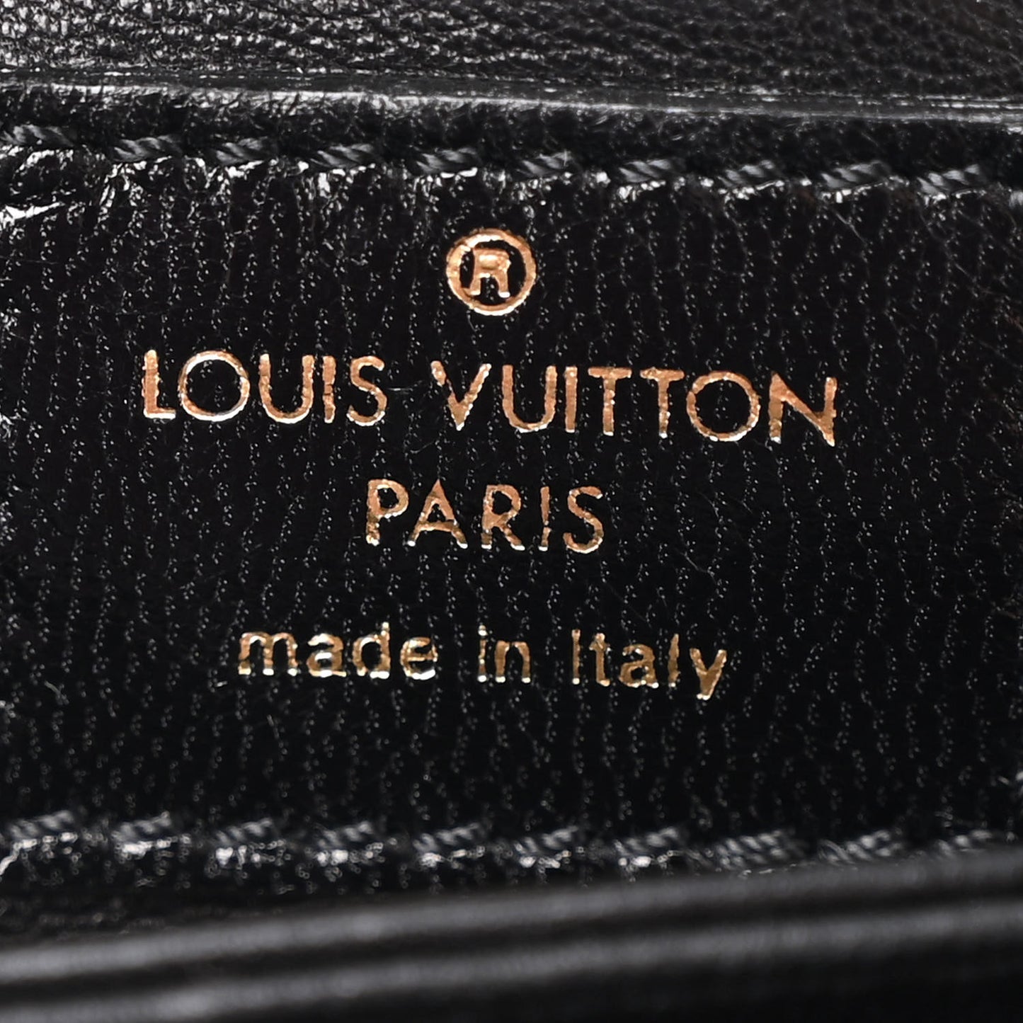 Monogram Silk Pony Hair Alligator Trim Linda Black