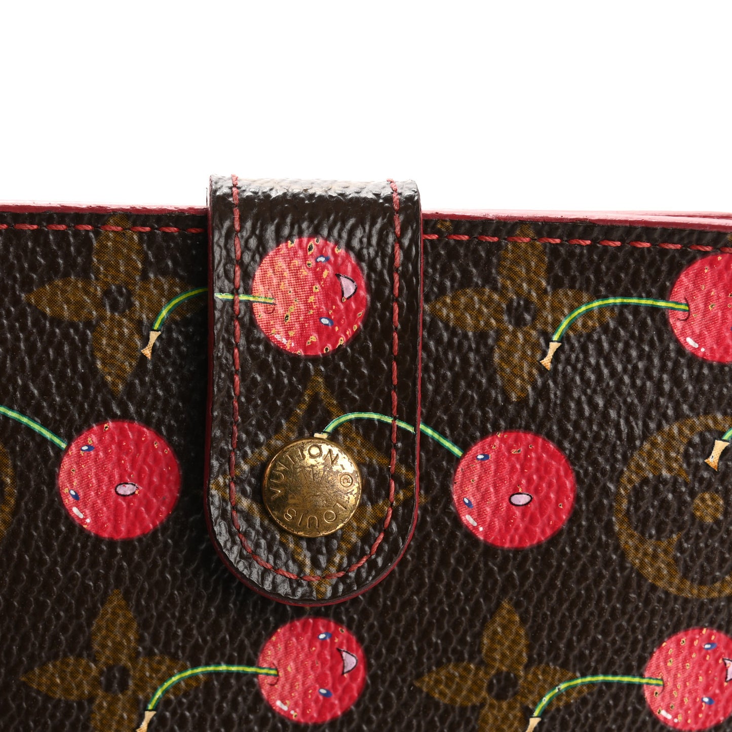 Monogram Cerises Compact Zippe Wallet