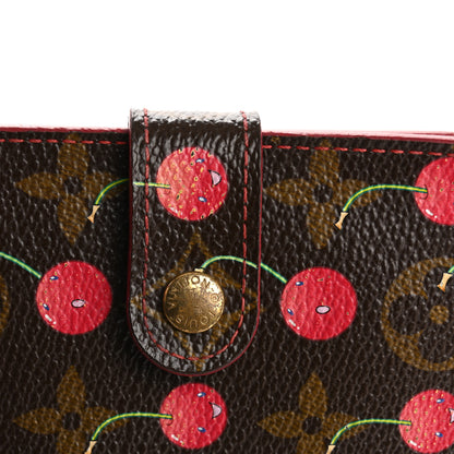 Louis Vuitton Monogram Cerises Compact Zippe Wallet 10 of 14