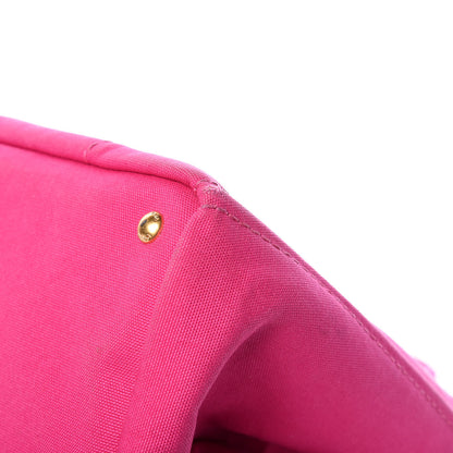 Prada Canapa Logo Shopping Tote Fuxia 11 of 16
