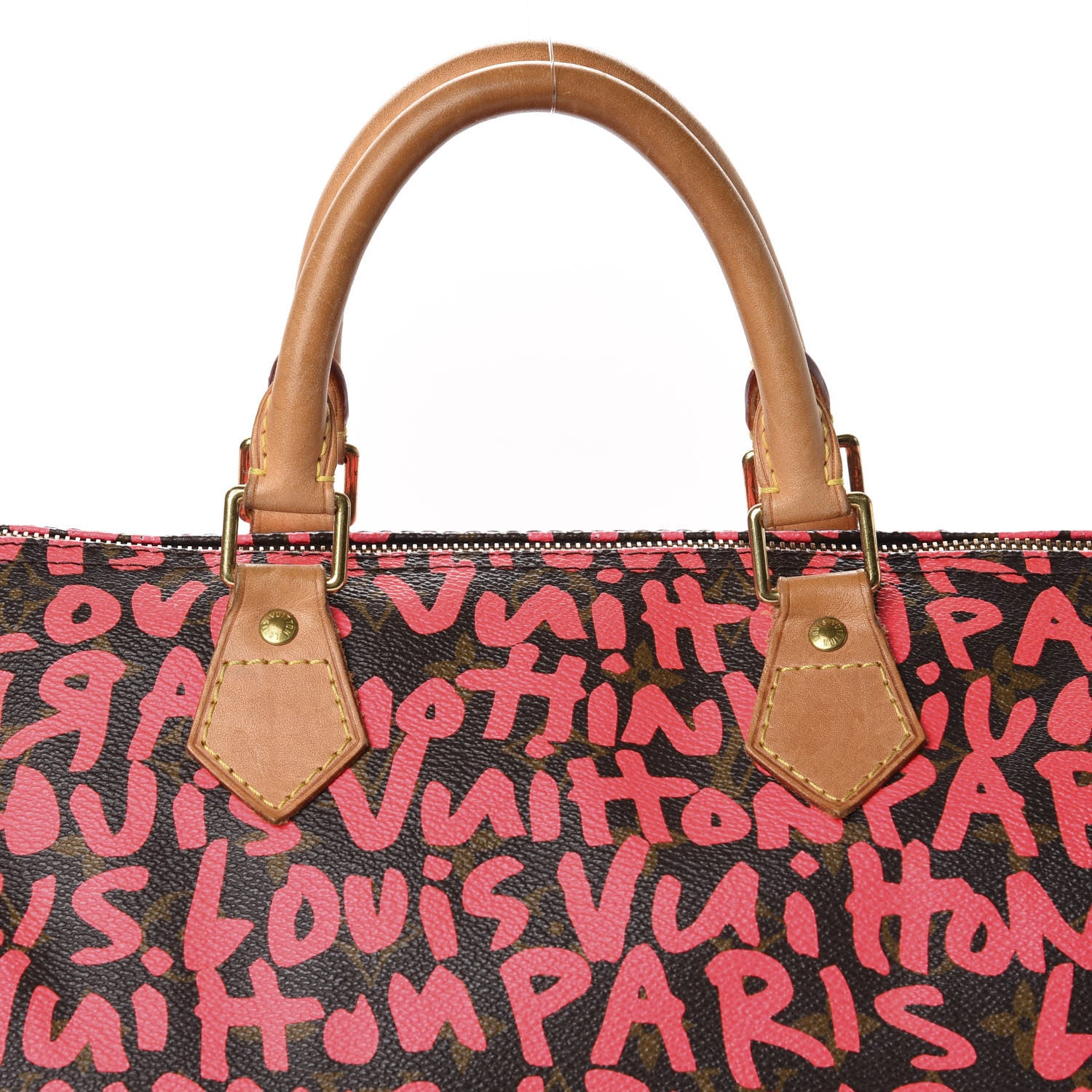 Louis Vuitton Monogram Graffiti Speedy 30 Fuchsia 11 of 12