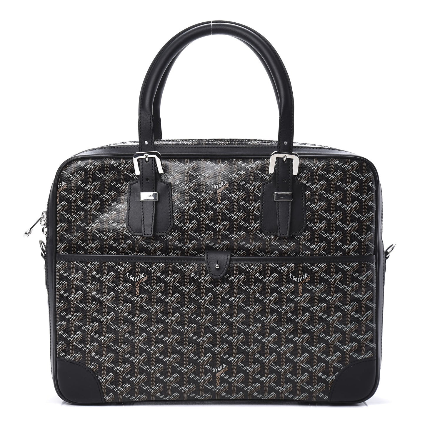 Goyardine Ambassade PM Briefcase Black