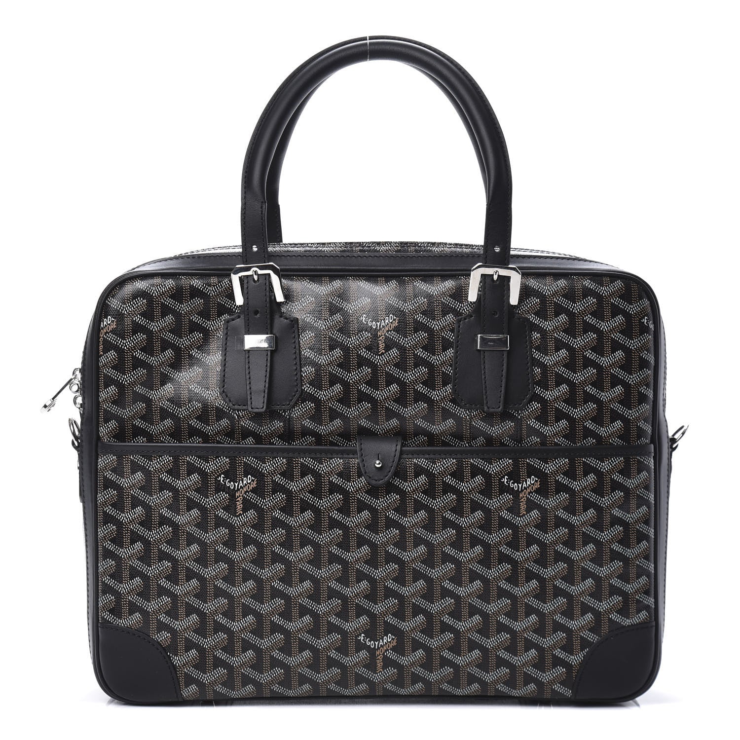 Goyard Goyardine Ambassade PM Briefcase Black 1 of 9