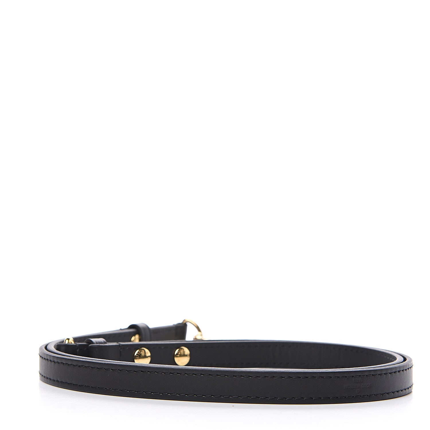 Louis Vuitton Calfskin NeoNoe Shoulder Strap Black 2 of 3