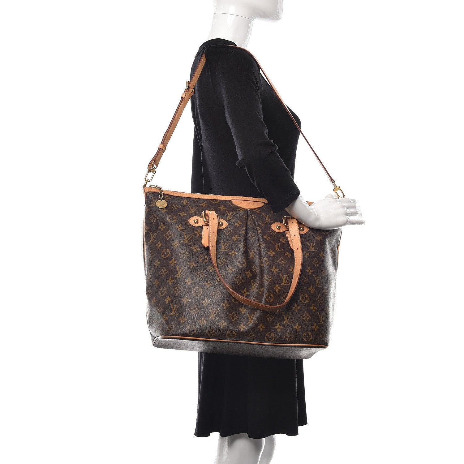 Louis Vuitton Monogram Palermo GM 3 of 16