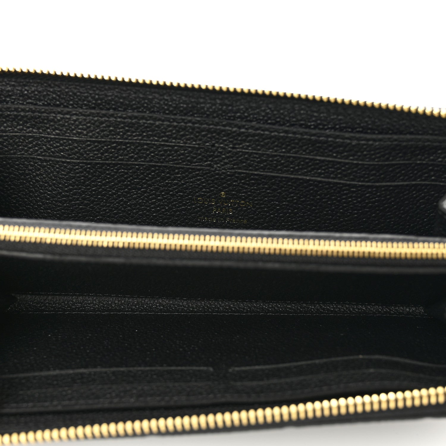 Louis Vuitton Empreinte Clemence Wallet Black 5 of 7