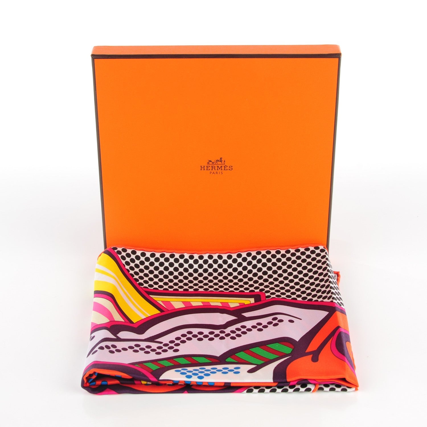 Hermes Silk Pegase Pop Scarf 70 7 of 7