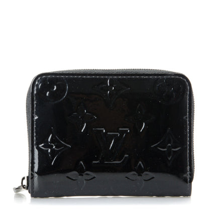 Louis Vuitton Vernis Zippy Coin Purse Wallet Noir Magnetique 1 of 6