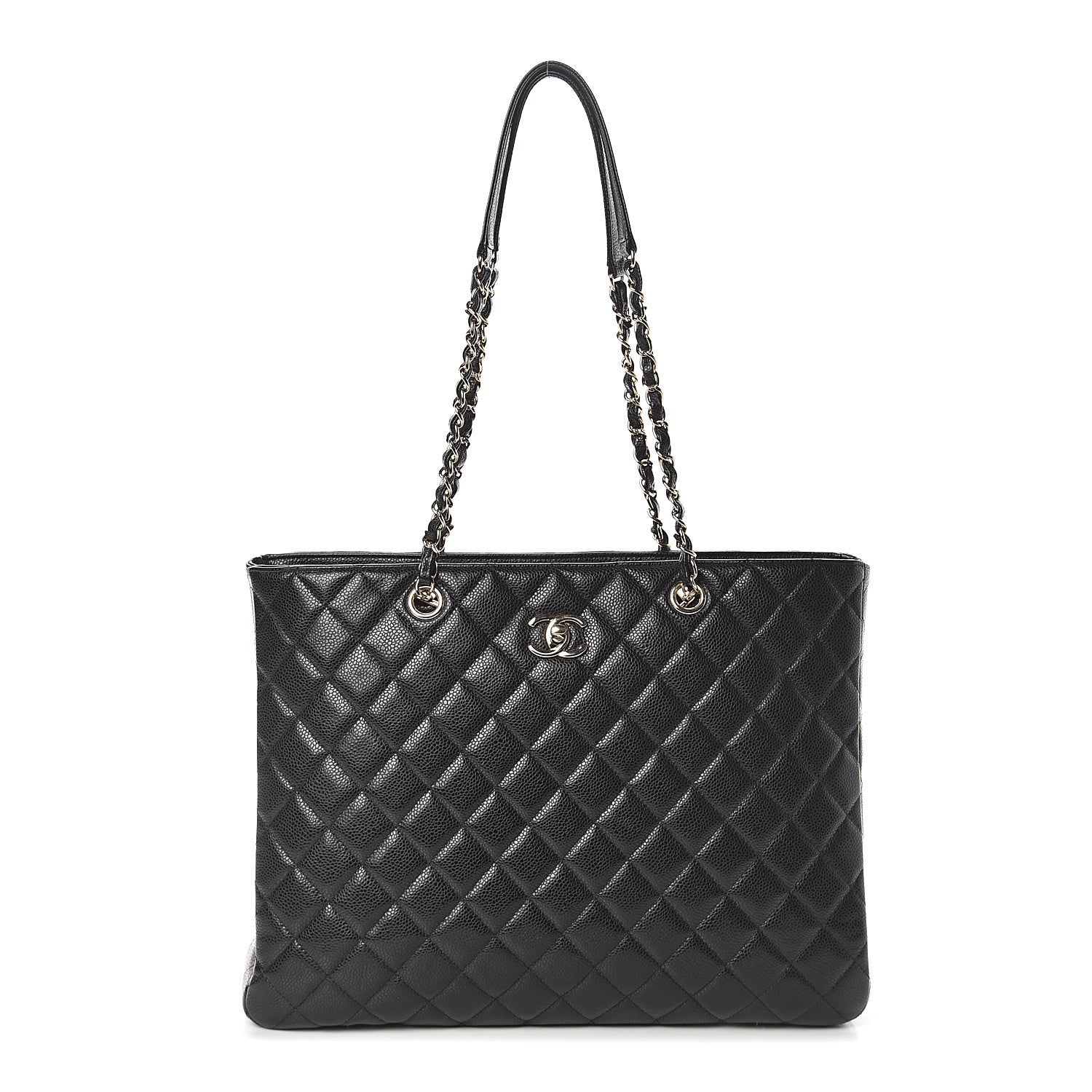 Chanel Caviar Quilted Large Shopping Tote Black 1 of 9