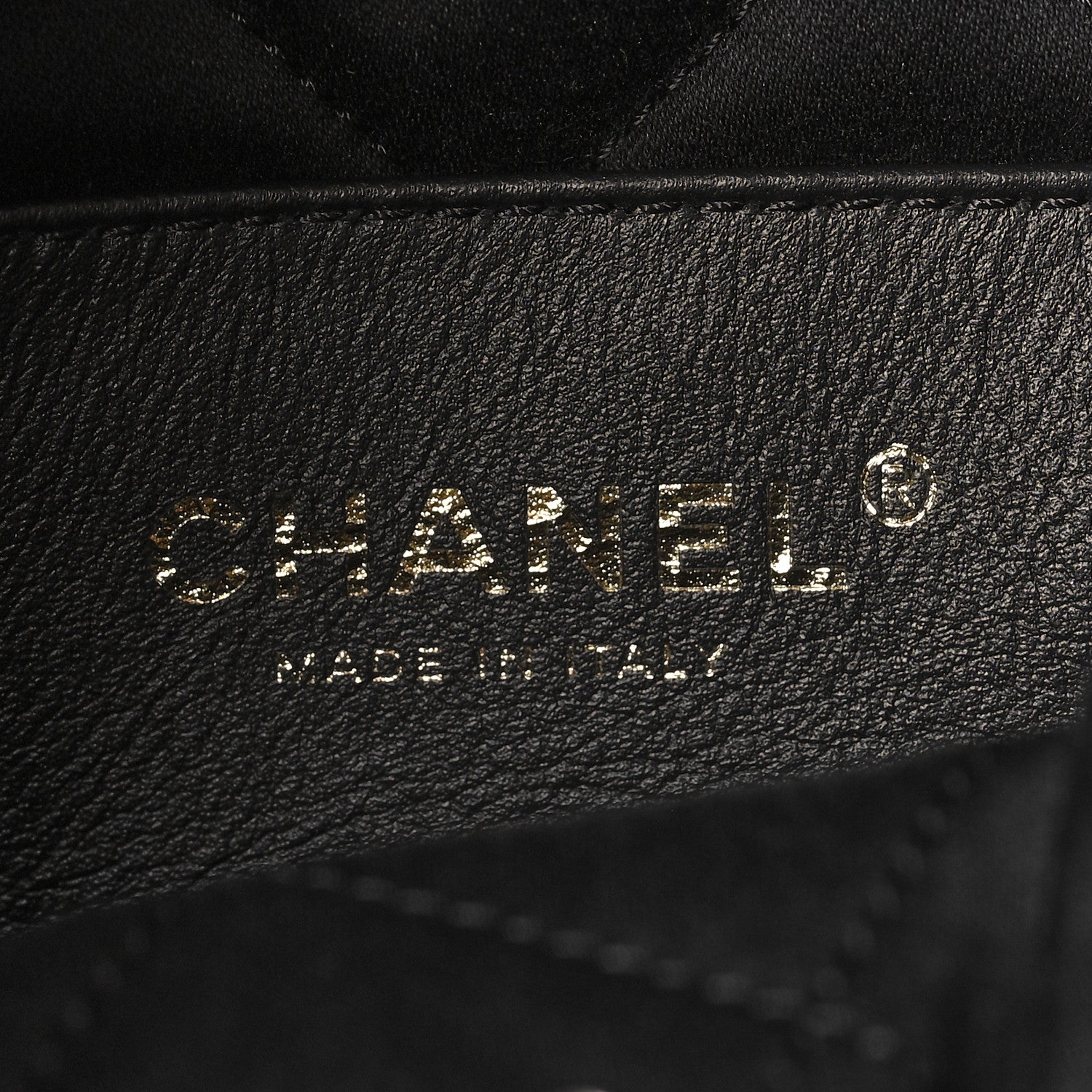 Chanel Shiny Calfskin Quilted Mini Chanel 22 Black 6 of 11