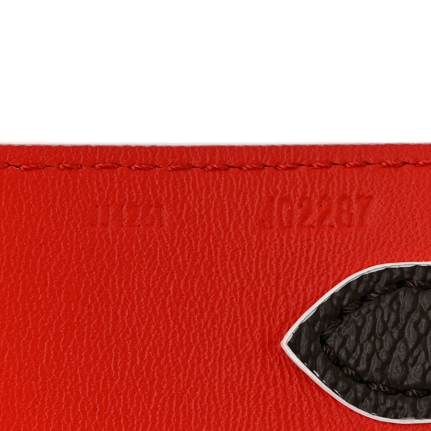 Monogram Bandouliere Shoulder Strap Red