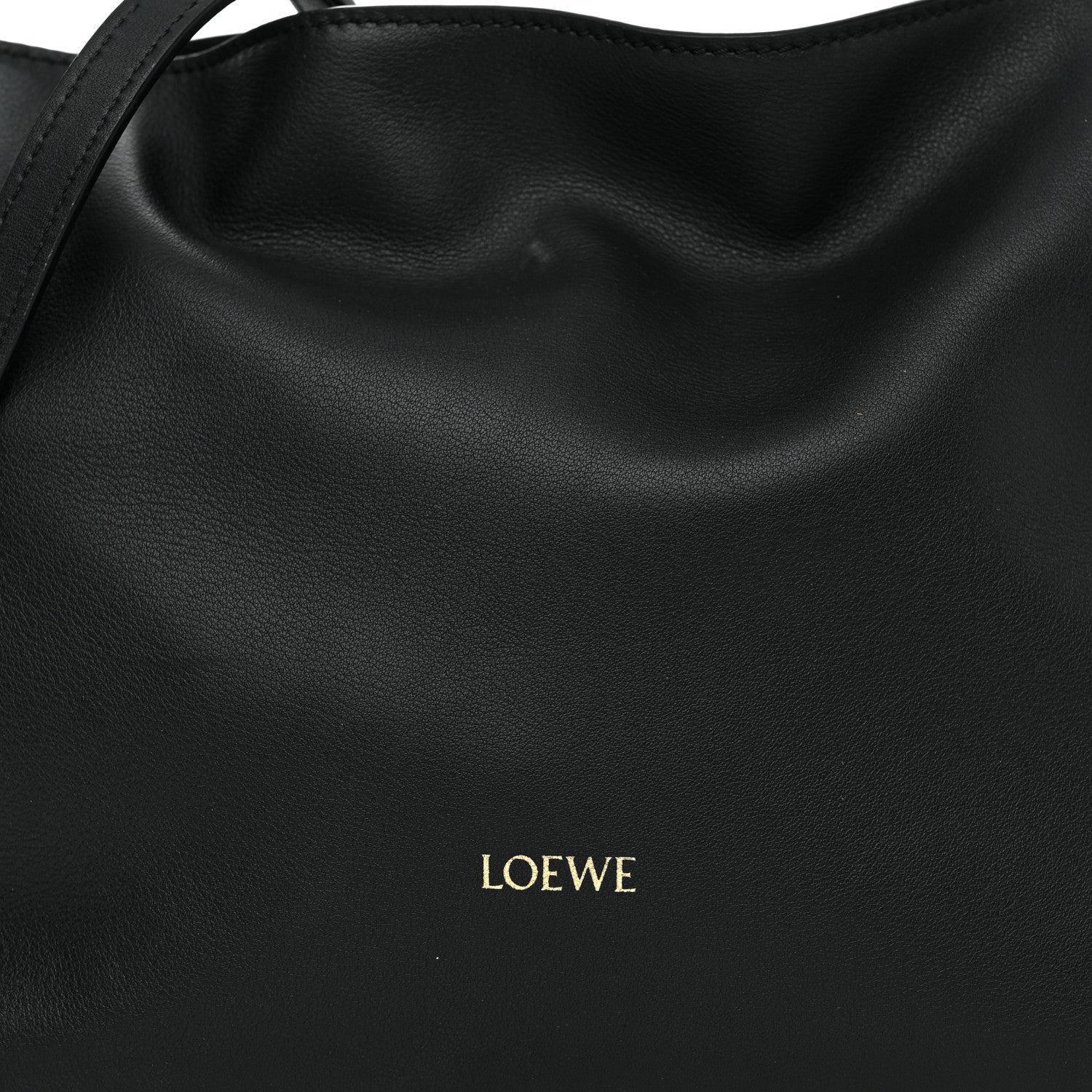 Loewe Calfskin Mini Flamenco Knot Clutch Black 8 of 10